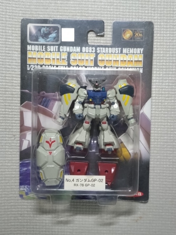 未開封 1/220 RX-78 ガンダム GP-02 フルカラー モビルスーツコレクション ガンダム 0083 スターダストメモリー ユタカ拍卖