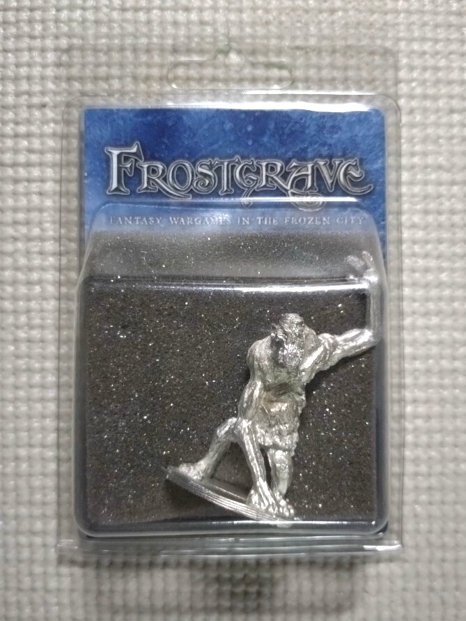 追跡付送料180円~ 28ミリ メタルフィギュア FGV316 ゾンビ スノートロル フロストグレイブ Zombie Snow Troll拍卖