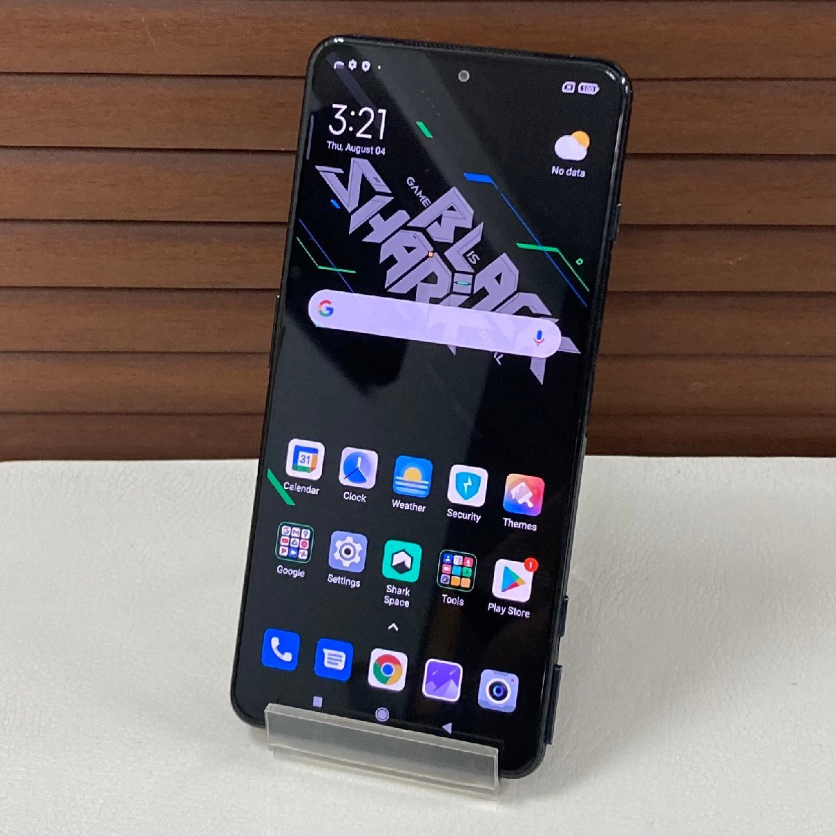 ☆ジャンク/中古品☆ Black Shark 4 Pro ブラックシャーク SHARK KSR-H0 12GB/256GB SIMフリースマートフォン拍卖