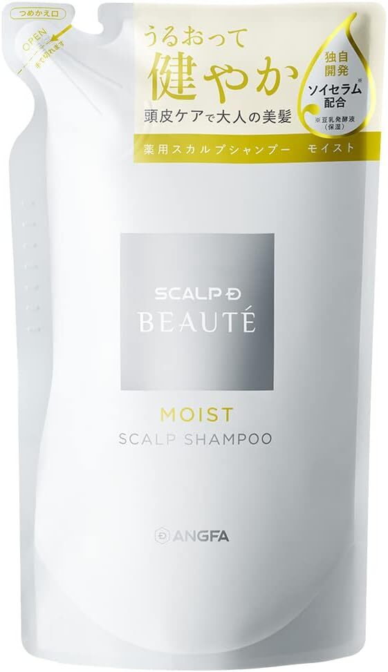 ANGFA スカルプD ボーテ 薬用スカルプシャンプー モイスト 300mL つめかえ用拍卖