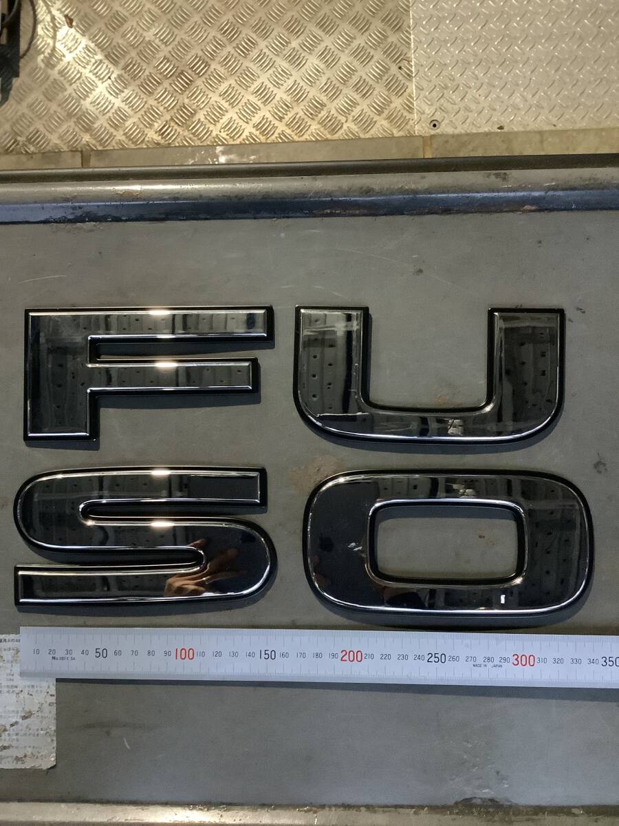 FUSO エンブレム メッキ 三菱 ふそう 新品 未使用拍卖
