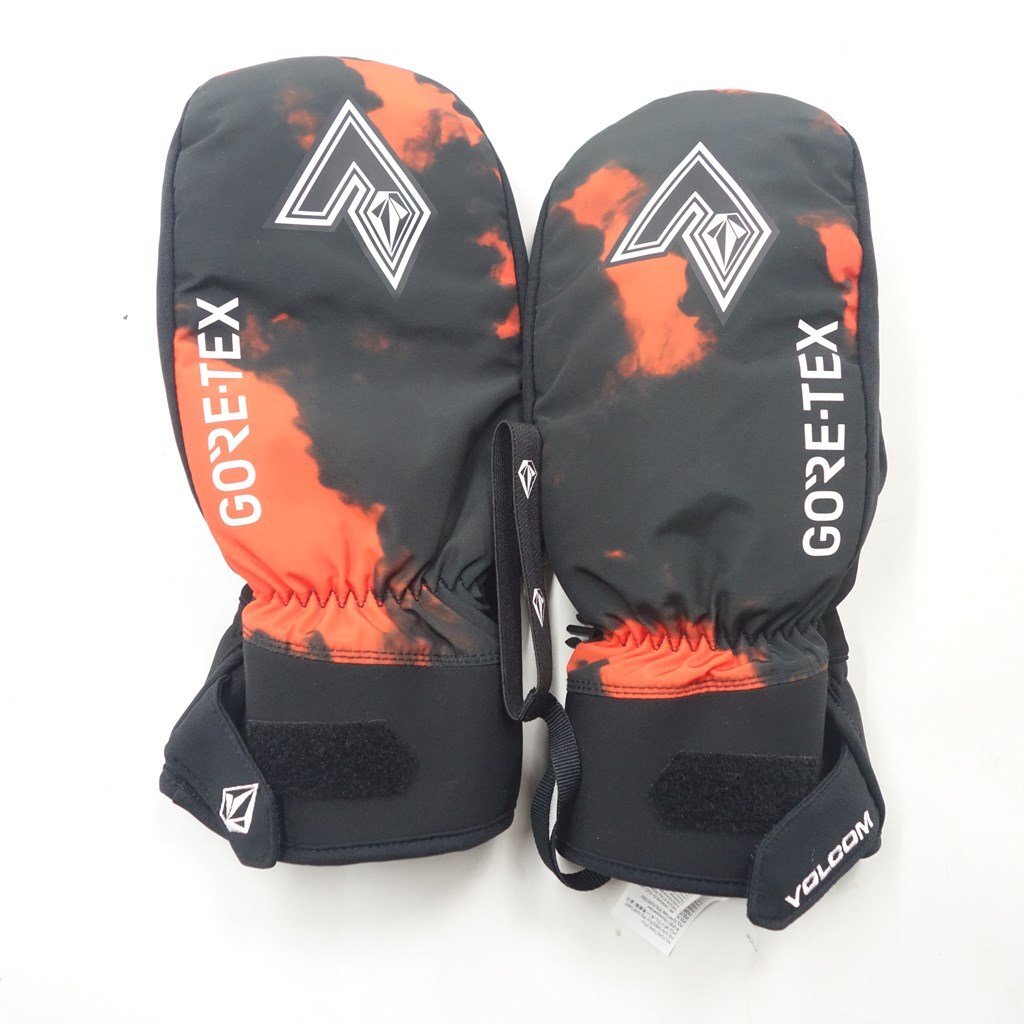 中古 キレイ 2023年頃 VOLCOM GORE-TEXミトングローブ メンズXLサイズ スノーボードグローブ ボルコム 39812-7拍卖