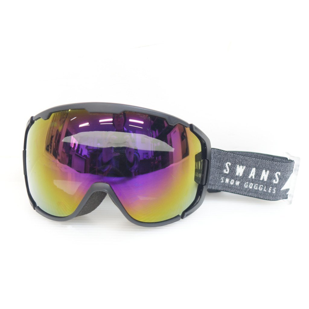 中古 2022年頃 SWANS スワンズ フリーサイズ スキー スノーボード ゴーグル 39833-5拍卖