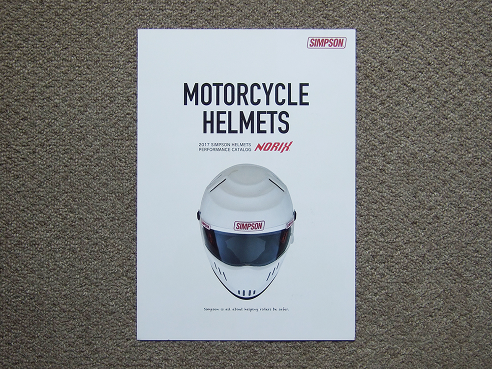 【カタログのみ】SIMPSON NORIX HELMETS 2017 検 RX12 DIAMONDBACK OUTLAW SUPER BANDIT13 M30 M50拍卖