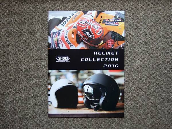 【カタログのみ】SHOEI HELMET COLLECTION 2016 検 X-Fourteen QWEST拍卖