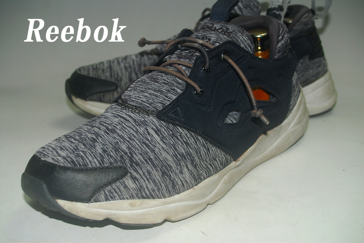 ATX2619/最終価格!他で出品中!早い者勝ち!Reebok・リーボック/グレー/黒/27㎝/US9/ロー/履き心地抜群!存在感抜群!スニーカー/シューズ拍卖