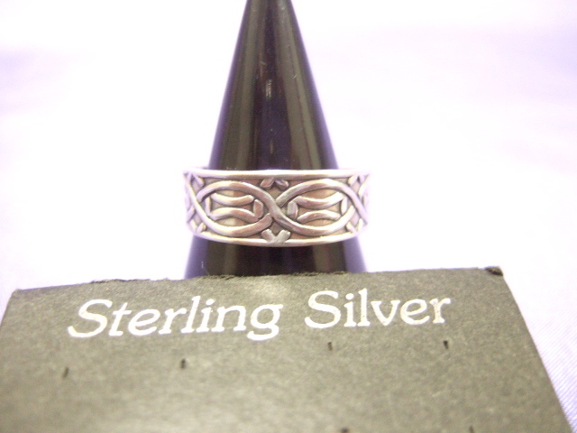 横浜最新 シルバー925銀トゥーリング/ピンキーリング♪魅惑のアラベスク フリーサイズ メンズレディース 送料無料指輪33a拍卖