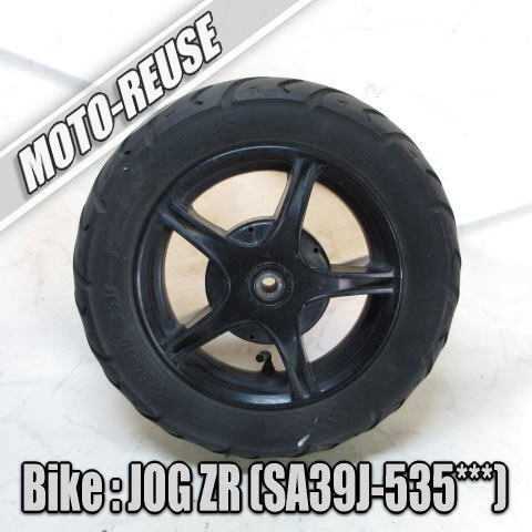 □【JOG ZR ジョグZR SA39J】純正リアホイール 後輪 アルミ□K78304拍卖