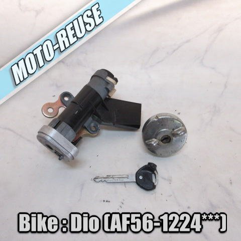 □【スマートDIO AF56 ディオ】純正キーセット Key No.C13 メインキー タンクキャップ シャッターキー AF57 □K71971拍卖