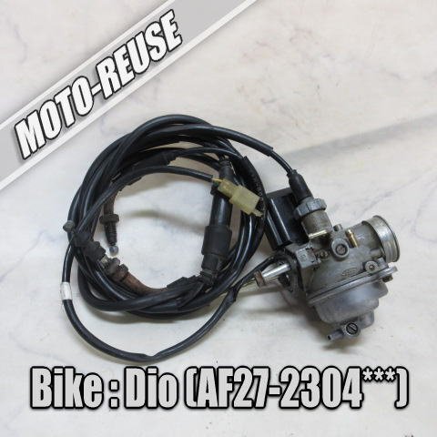 □【スーパーディオ DIO AF27 2st】純正キャブレター スロットルワイヤー「PB 2DDA」AF28□K75800拍卖