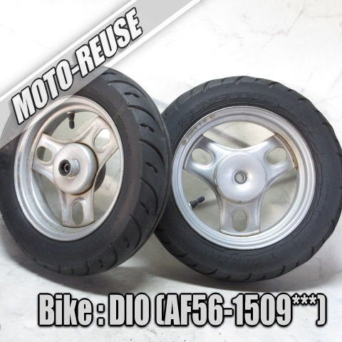 □【スマートDIO ディオ AF56】純正ホイール 前後セット フロントホイール リアホイール□K66014拍卖