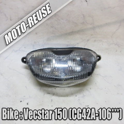 □【VECSTAR150 ベクスター150 CG42A】純正ヘッドライト CF42A ヴェクスター125 □K78635拍卖