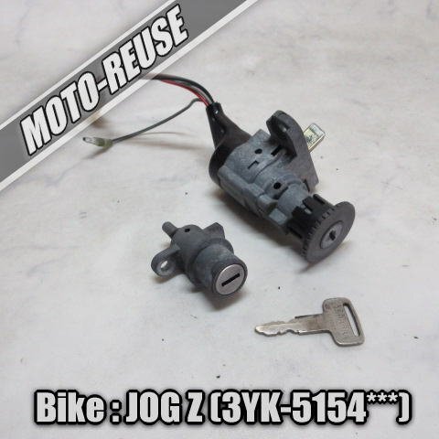 □【スーパーJOG Z ジョグZ 3YK】純正キーSET キーセット 動作OK(純正キー)キーセット□K50632拍卖