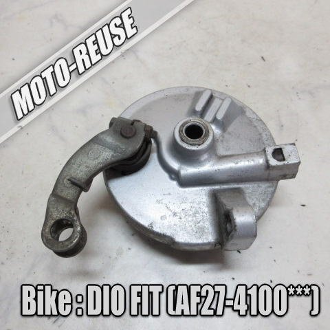 □【DIO FIT ディオフィット AF27】純正フロントブレーキパネル ブレーキドラム メーターギア□K67163拍卖