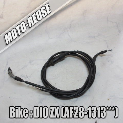 □【DIO ZX ディオZX AF28】純正スロットルワイヤー(レターパックライト) アクセルワイヤー スロットルケーブル AF27□K68035拍卖