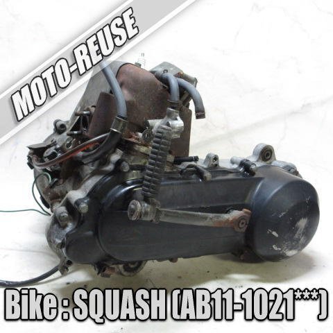□【SQUASH スカッシュ AB11 2st/6V車】純正エンジン 始動確認済み「AB11E」□K79101拍卖