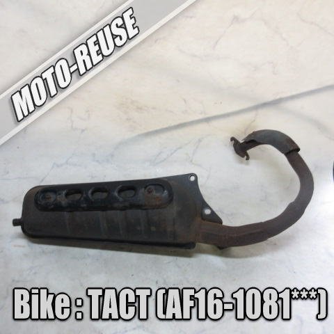 □【TACT タクト AF16 2st】純正マフラー 穴あきなし「HM GS7」□K71820拍卖