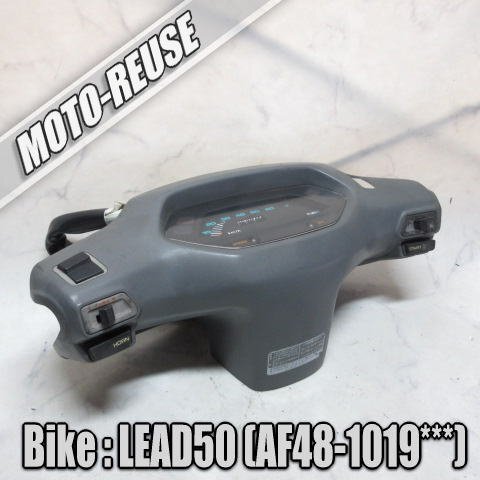 □【LEAD50 リード50 AF20】純正メーターASSY スピードメーター ハンドルカバー スイッチ□K65546拍卖