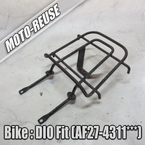 □【DIO FIT ディオフィット AF27 2st】純正リア キャリア 荷台□K68764拍卖