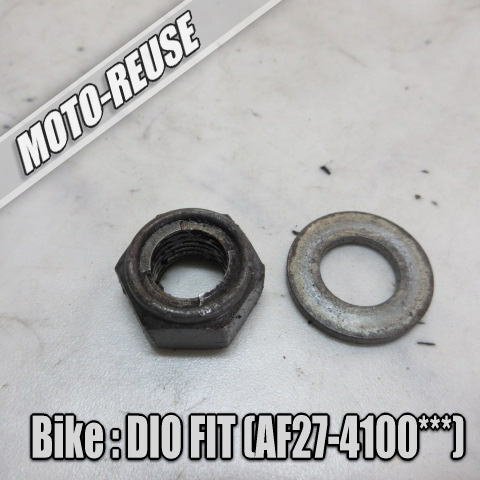 □【DIO FIT ディオフィット AF27】純正リア ホイールナット(スマートレター)□K67175拍卖