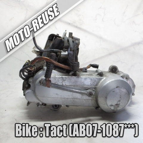 □【Tact タクト AB07 2st/12V車】純正エンジン 始動確認済「AB07E」□K67859拍卖