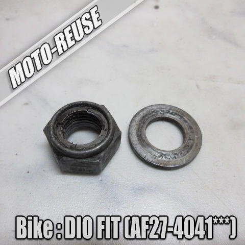 □【DIO FIT ディオフィット AF27】純正リア ホイールナット(スマートレター)□K67045拍卖