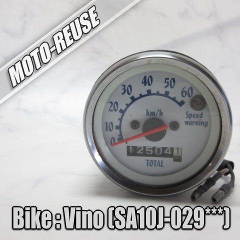 □【Vino ビーノ SA10J 2st】純正スピードメーター 動作OK□K69769拍卖