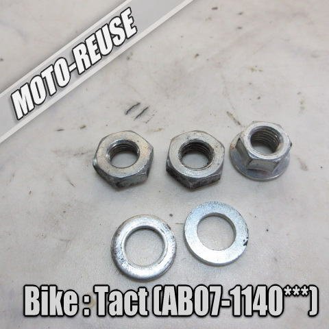 □【Tact タクト AB07 2st/12V車】純正プーリーナット(スマートレター)クラッチナット ジェネレーターナット□K68951拍卖