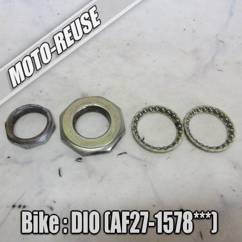 □【スーパーディオ DIO AF27】純正ステムナット (スマートレター) (AF28 ZX SR)□K79233拍卖