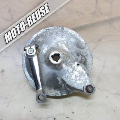 □【SR400 1JR】純正リアブレーキドラム ブレーキパネル 「1E612」 (SR500 1JN) □K79612拍卖