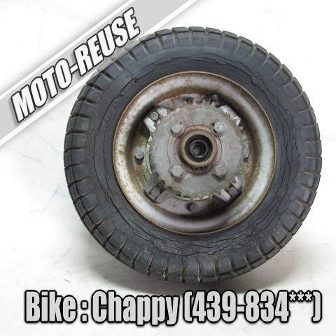 □【Chappy チャッピー 439/遠心クラッチ/6V】純正リアホイール 後輪□K62231拍卖