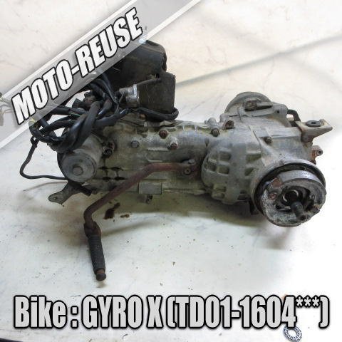 □【GYRO X ジャイロX TD01】純正エンジン 始動確認済み 「TD01E」 □K76664拍卖
