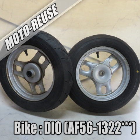 □【DIO ディオ AF56 4st】純正ホイール 前後セット フロントホイール リアホイール□K72838拍卖