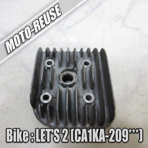 □【Let's2 レッツ2 CA1KA】純正シリンダーヘッド「37B0」□K73731拍卖