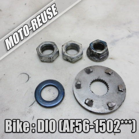 □【スマートDIO ディオ AF56 4st】純正プーリーナット(スマートレター)クラッチナット ジェネレーターナット(AF57 Z4 ZOOMER )□K73745拍卖