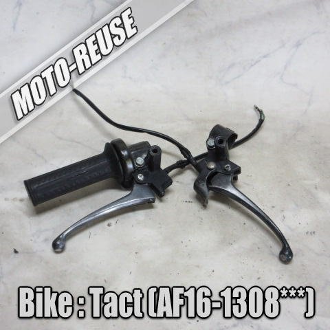 □【Tact タクト AF16 2st】純正レバーセット スロットル ブレーキレバー□K74590拍卖