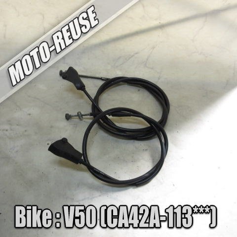 □【V50 CA42A】純正ワイヤーセット フロント リア ブレーキワイヤー ケーブル (レターパックプラス) □K74515拍卖