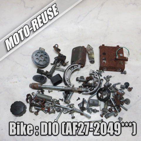 □【スーパーディオ DIO AF27】純正ショートパーツセット カウルステー ボルト ナット ビス(AF28 SR ZX)□K72989拍卖