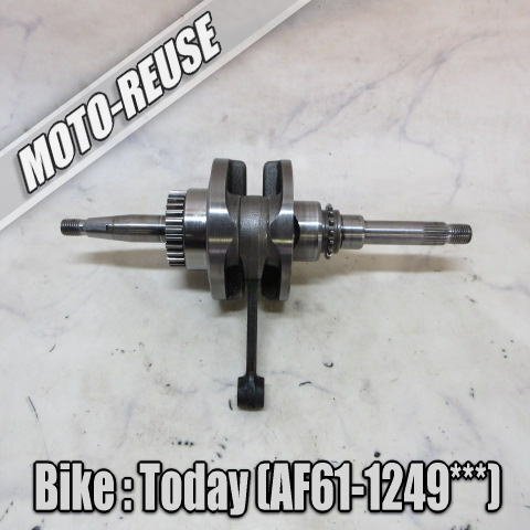 □【TODAY トゥデイ AF61】純正クランクシャフト コンロッド □K79722拍卖