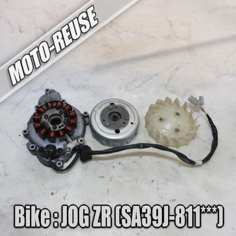 □【JOG ZR ジョグZR SA39J】純正ジェネレーター フライホイール ステーターコイル ダイナモ 「A312E」 SA36J □K76681拍卖