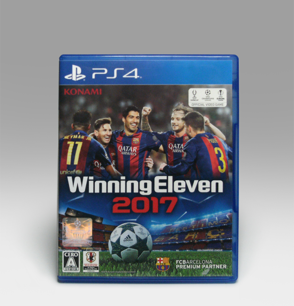 ● PS4 ウイニングイレブン 2017 PLJM-80166 WINNING ELEVEN 2017 Konami 2016 VF018-J1 PES拍卖