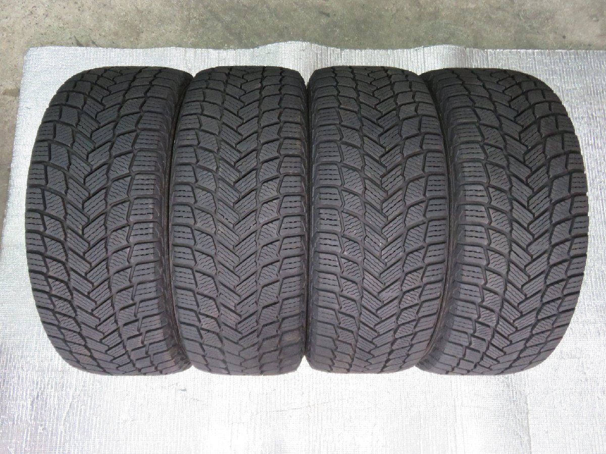MICHELIN(ミシュラン) X-ICE SNOW 205/50R17 2021年製造 4本 スタッドレスタイヤ 中古品 冬用 オーラ等拍卖
