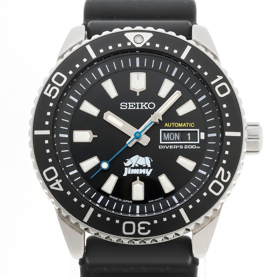 セイコー スズキ ジムニー コラボ ダイバーズウォッチ アーバンモデル 4R36-15S0 自動巻き【中古】A-159043 新入荷拍卖