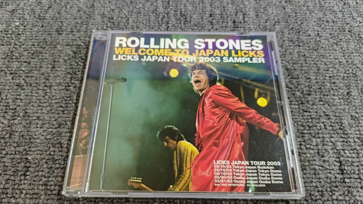 美盤 /見本盤 The Rolling Stones Welcome To Japan Licks - Licks Japan Tour 2003 Sample /PCD-2727/CD/D37拍卖