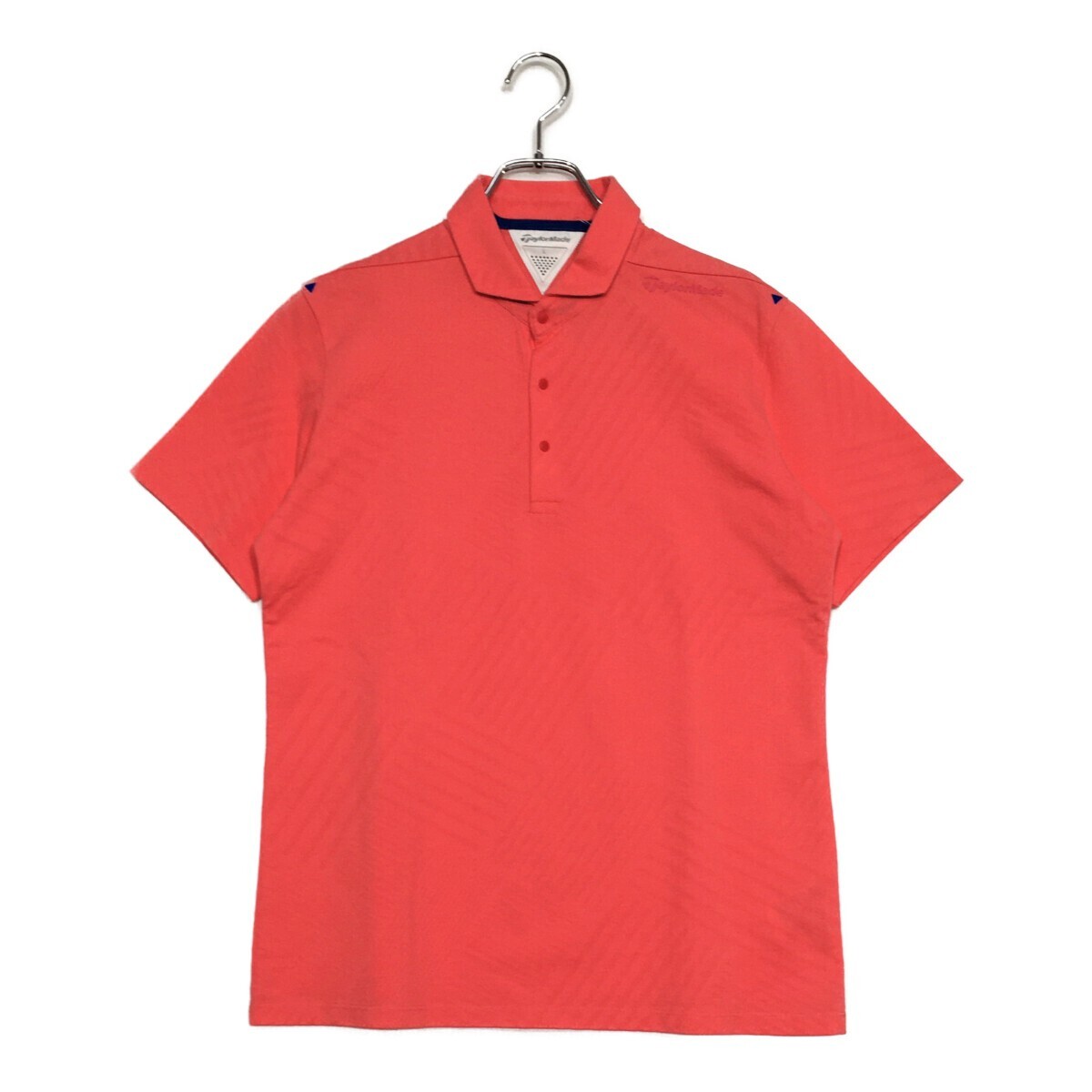 coco 中古 テーラーメイド Taylor Made メンズ 半袖ポロシャツ L ピンク系 総柄 ネコポス発送可 114754拍卖