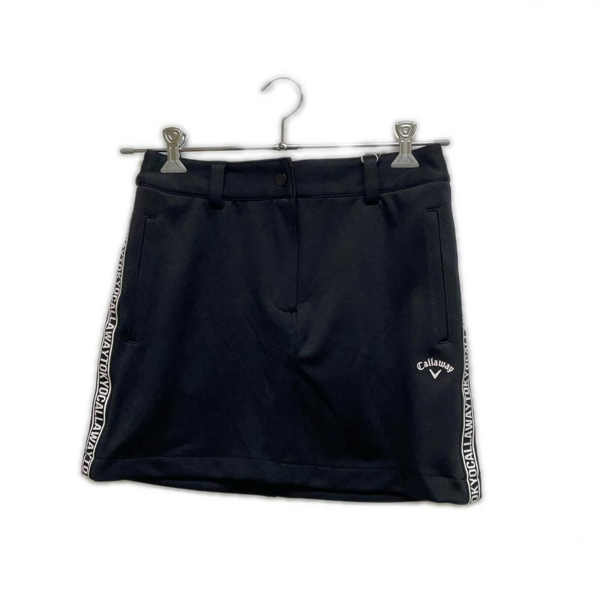 coco 未使用品 キャロウェイ Callaway レディース スカート M 黒 ブラック ジャージ素材 レターパックプラス発送可 120282拍卖