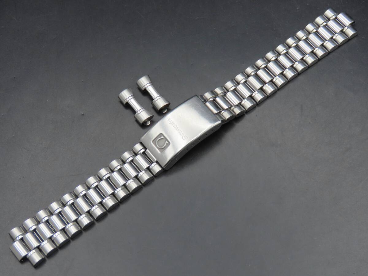 1円~! OMEGA オメガ 純正ブレス 1569 FF814 取付け幅18mm メンズ 腕時計 パーツ ベルト PPKLG91拍卖