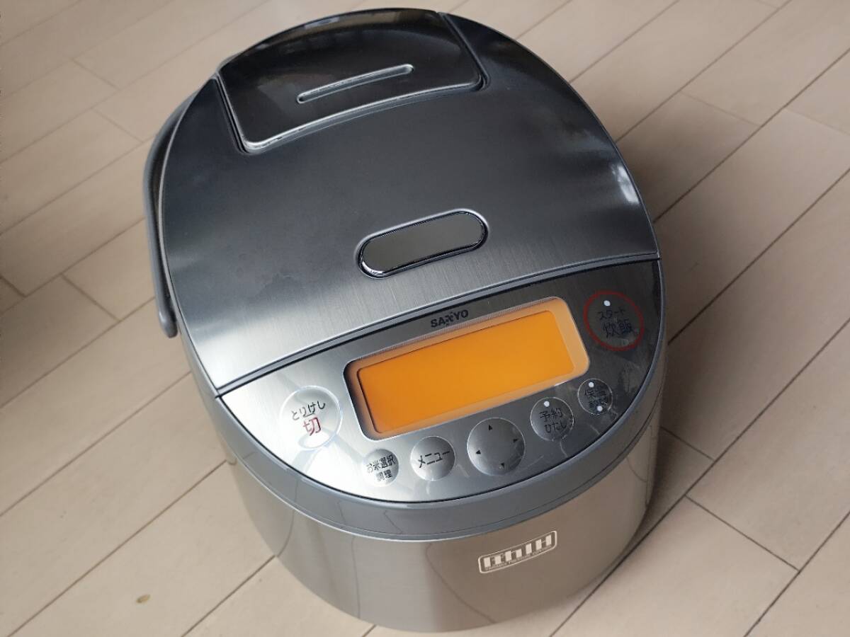 【中古-美品】SANYO(三洋)おどり炊き ECJ-LK10〔1.0L炊き〕 圧力IH ジャー炊飯器拍卖