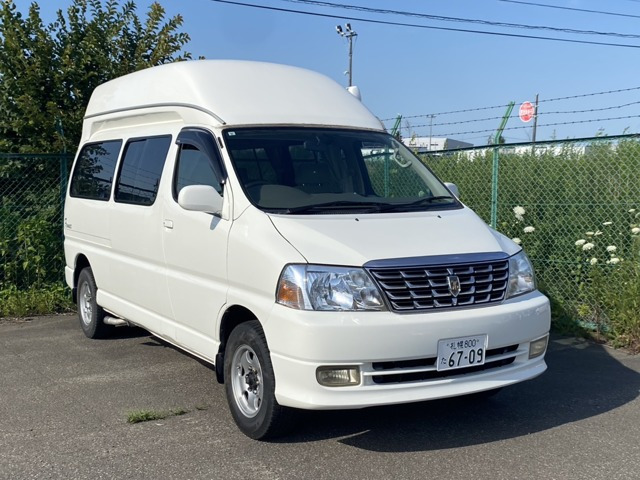 【諸費用コミ】:札幌市発!大型優良中古車店! 平成16年 グランドハイエース 3.4 G 4WD キャンピング・キャンパーベース拍卖
