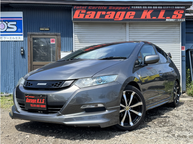 【諸費用コミ】:@北海道札幌市【入札前にはお電話を】全国対応OK 平成21年 インサイト 1.3 G トミーカイラフルエアロダ拍卖